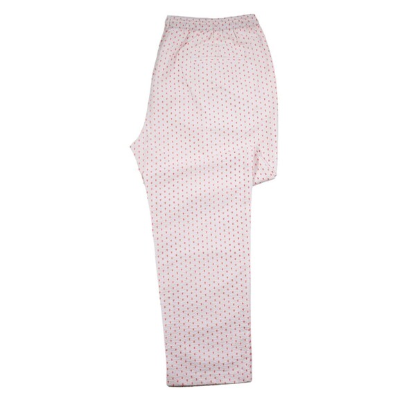 Mens Pants Joggers White Red Geometric Drawstring Loose Beach Casual Medium - Picture 3 of 7